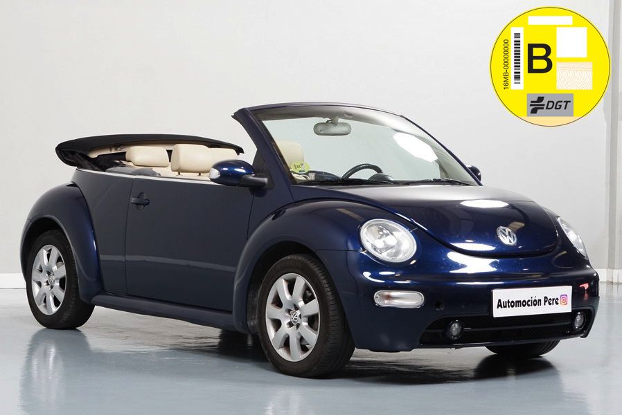 Nueva Recepción: Volkswagen New Beetle Cabriolet 2.0i Automático/Sec. Highline. Única Propietaria. Pocos Kms. Revisiones Selladas.